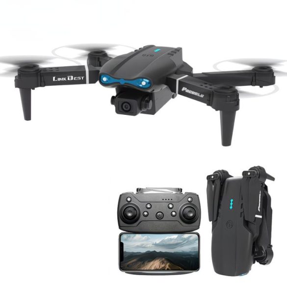 Intelligens drón dupla kamerával Fekete UL6771201-F