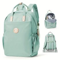 Iskolatáska, hátizsák világos zöld UM129461-vz