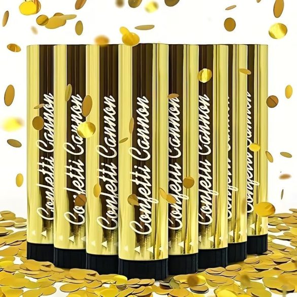 10 db-os Mini Kézi Konfetti Ágyú Szett UU10333009