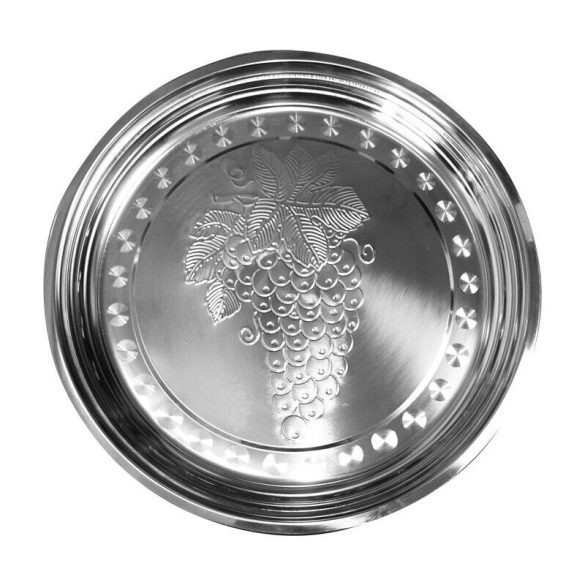 VICTOR rozsdamentes kerek tálca 30 cm V-DYP30