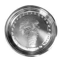 VICTOR rozsdamentes kerek tálca 38 cm V-DYP38