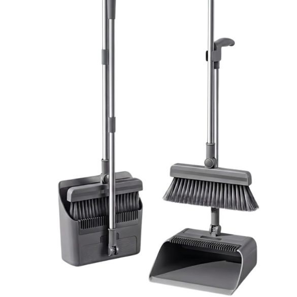 Seprű és lapát készlet vízlehúzó éllel - Szürke V2M0Q369Q1-2