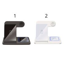   Összecsukható 3 az 1-ben Vezeték Nélküli Töltőállomás – 15W Gyorstöltés VC115663