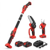   Welnek Tools akkumulátoros magaságvágó és metsző szett 62V VK-3090