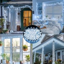   Kültéri hangulat LED fényfüzér 22M 200led fehér VM4342280-F22