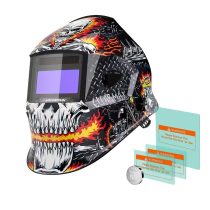  ARCCAPTAIN Automatikus Sötétedésű Hegesztősisak - Csontváz lovag mintával VN334853CL