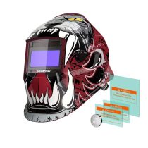   ARCCAPTAIN Automatikus Sötétedésű Hegesztősisak - Oroszlán mintával VN334853O