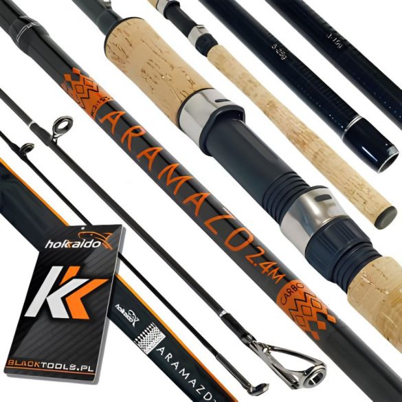 Hokkaido Aramazd 2 az 1-ben pergető bot 2,4m W11224