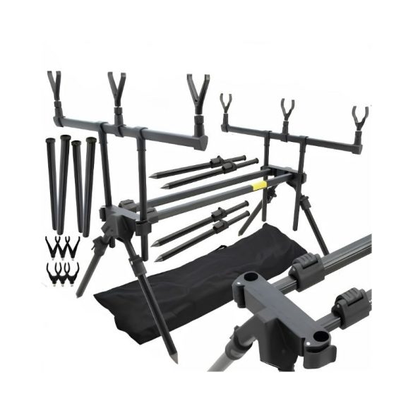Hokkaido pontyhorgász rod pod állvány horgászbotokhoz W26012