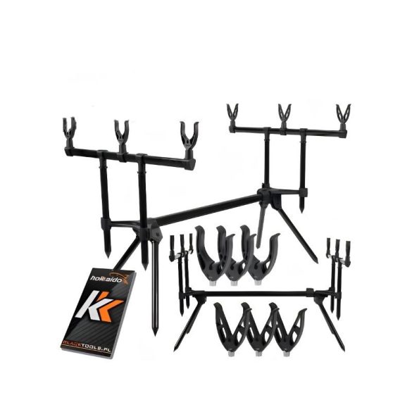 Hokkaido pontyhorgász rod pod állvány 3 bothoz stabil kivitelben
 W26019