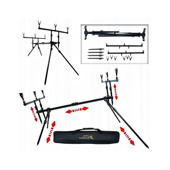 Hokkaido Sky rod pod tripod állvány 3 bothoz W26023