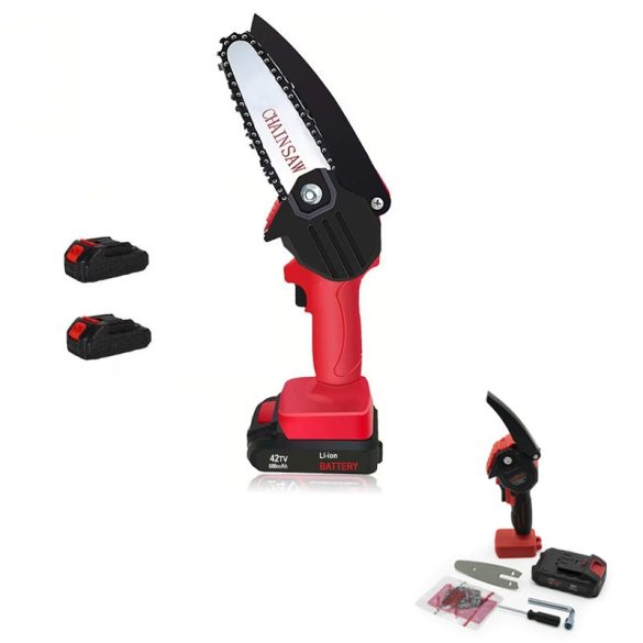 Worthair mini láncfűrész 2 akkuval