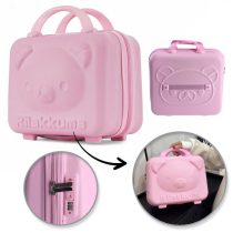 Rózsaszín Utazó Bőrönd / Kozmetikai Táska WP10