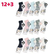 12+3 Női sportos zokni 35-38 WP3510-5