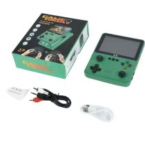   X8 Retro Kézi Játékkonzol – 4” IPS HD kijelzővel (640×480) (Zöld) X8Z
