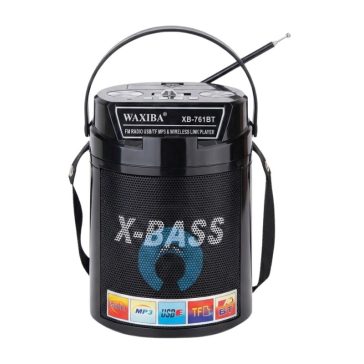 Waxiba Bluetooth hangszóró FM rádióval XB-761BT