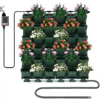   36 Darabos Prémium Függőleges Növényfal Automata Öntözőrendszerrel - Zöld XU11961150