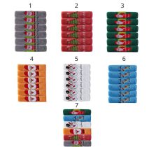   Karácsonyi törölköző szett – 6 darabos, hímzett mintákkal XU7431738