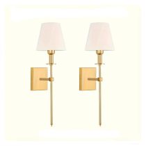   Klasszikus stílusú fali lámpa szett – 2 darab arany YC1959034-A