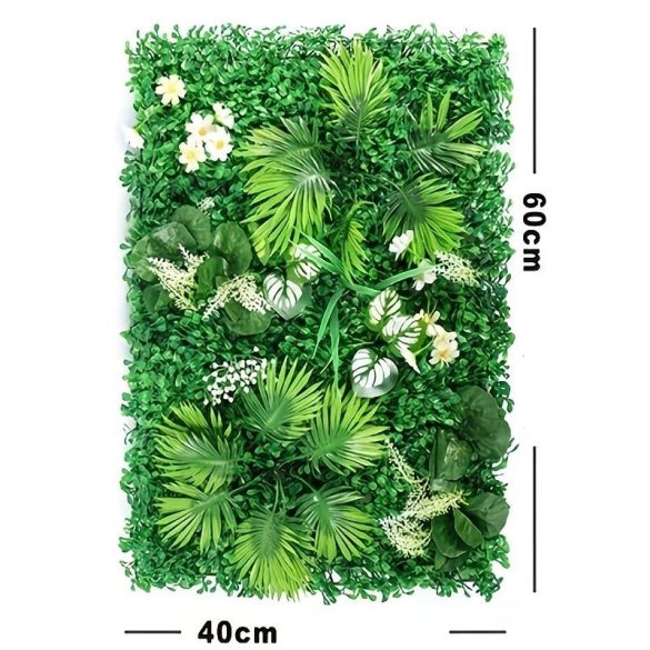 Élethű műnövény falpanel 60x40cm YC7468692