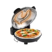   KLAIF Beltéri Pizza Sütő és Grill – 30cm (Fekete) YD10218242-F