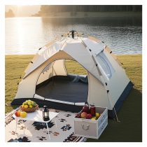 4 fős Sátor 2 ajtó 2 ablak Stabil és UV álló YF1526439