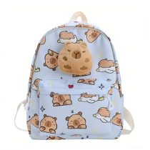   Macis gyerek hátizsák plüss maci díszítéssel kék YJ902173-1