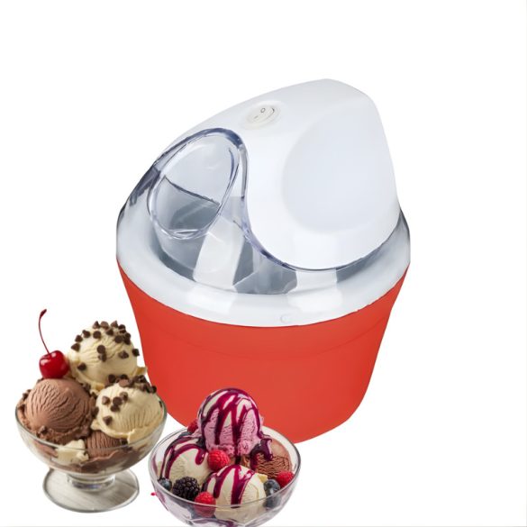 Kompakt Otthoni Fagylaltgép – Piros és Fehér ZB2711