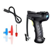   Hordozható autós kompresszor, vezeték nélküli LCD kijelző ZK-3665C