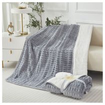   Violet 2 rétegű ágytakaró/pléd 150x200 cm - Szürke ZU150200-4