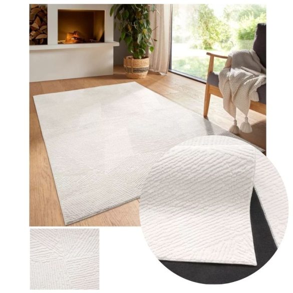 Bergamo Fay plüss puha tapintású szőnyeg krém 240x330cm bergamofaycream-240
