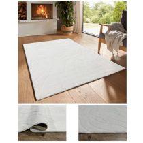   Bergamo Lorey plüss szőnyeg krém 150x220cm bergamoloreycream-150