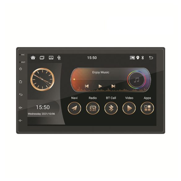 7" univerzális Android autós multimédia – GPS, Bluetooth, CarPlay holm0716