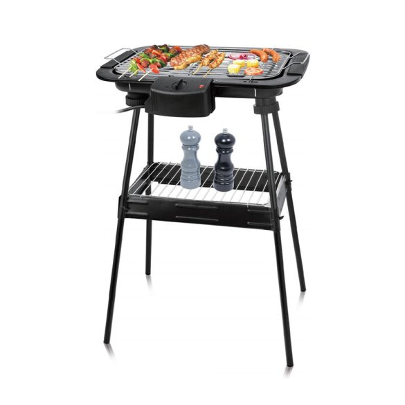 Elektromos barbeque grill lábakkal holm0731
