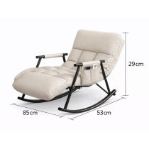 Ringató Prémium Pihenőfotel Lábtartóval holm0750