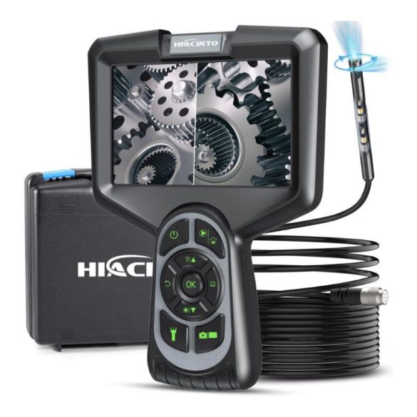 Hiacinto Professzionális Ipari Endoszkóp Kamera – 360° Forgatható Duál Rendszer holm20003