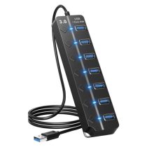 7 Portos USB 3.0 Hub holm20041