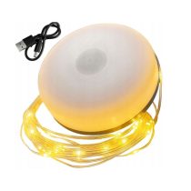   2-in-1 Akkumulátoros Kempinglámpa és 10m LED Fényfüzér holm20050