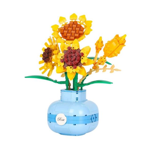 BALODY Mini Blocks – Napraforgó Virágváza Építőjáték (559 db) holm20077