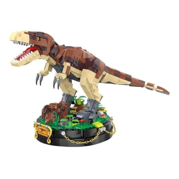 Balody T-Rex Mini Blocks Építőkészlet – 1330 Darabos Múzeumi Modell holm20102
