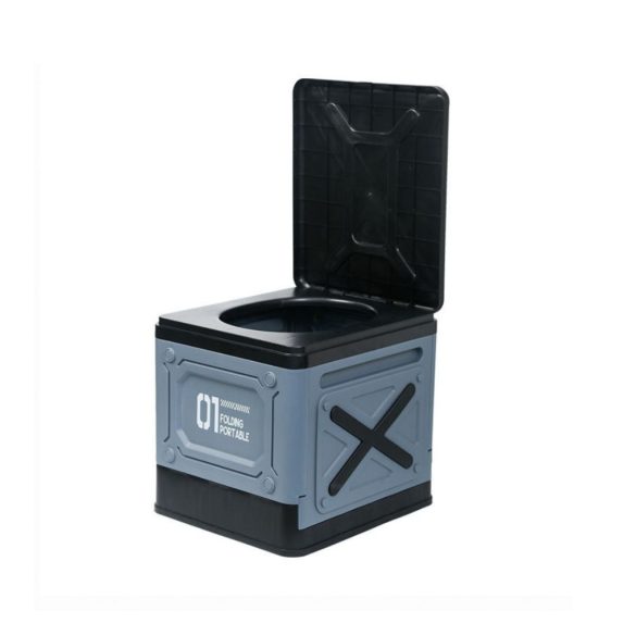 Összecsukható Hordozható WC/Szék/Tároló – 32×30×28 cm – holm8633