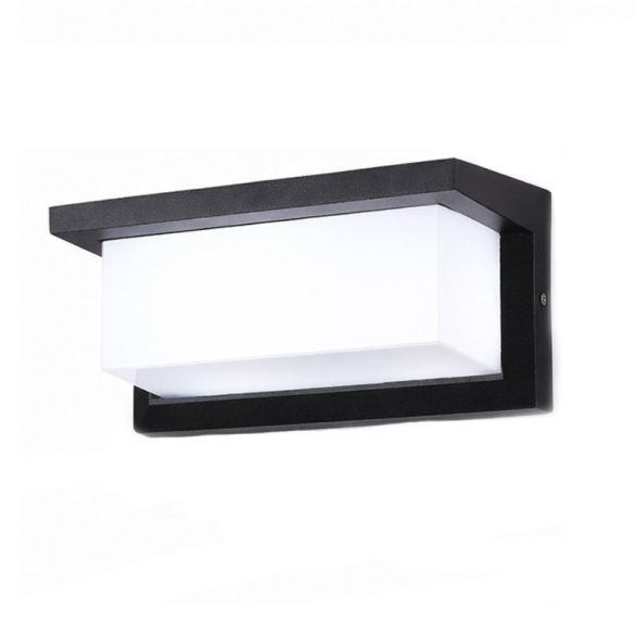 22W IP65 kültéri LED fali lámpa - Hideg fehér holm8716