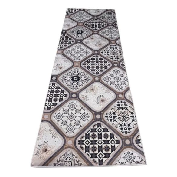 Konyhai Szőnyeg vintage csempe mintával 70x200cm