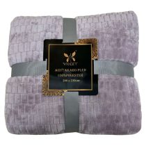   Violet puha plüss pléd/takaró díszcsomagolásban, 150 x 200 cm - Levendula puhaplusstakaro13