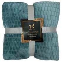   Violet puha plüss pléd/takaró díszcsomagolásban, 150 x 200 cm - Türkiz puhaplusstakaro20