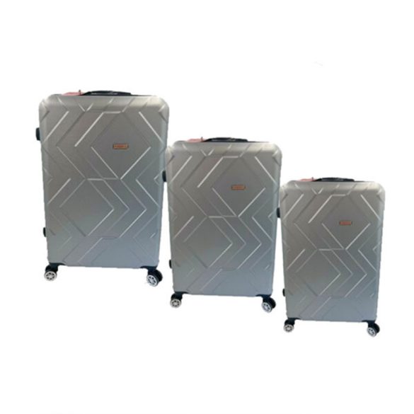 SwissLine 3db-os bőrőnd szett szürke sw-248-3