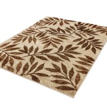   Torino Szőnyeg 5128 – Bézs, Levél Mintás Szőnyeg 160 x 220 cm