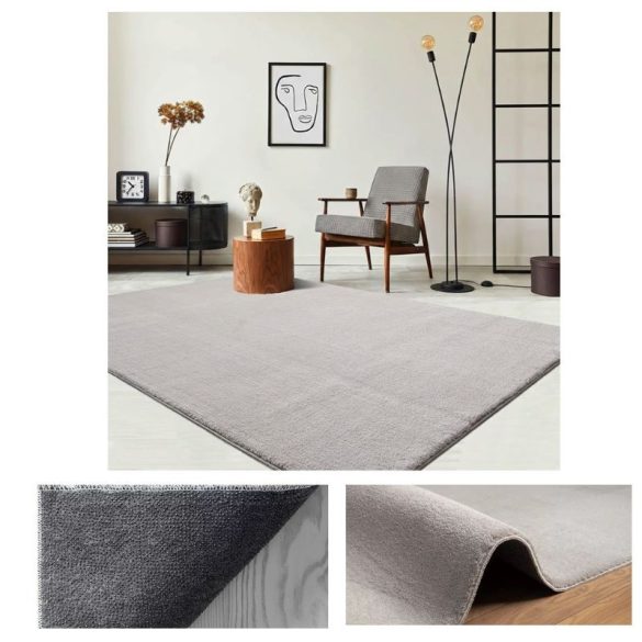 Plüss szőnyeg Szürke Mink 160x220cm veluxmink-160

