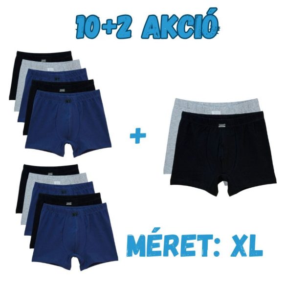10+2 Férfi boxer XL  z005-8